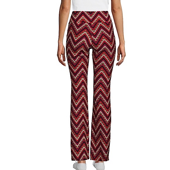 No Boundaries size large chevron “brick” look flare leg leggings/pants NEW - Picture 4 of 16